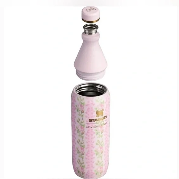 🎀 NIB Stanley X LoveShackFancy All Day Slim
Bottle | 12oz Blooming Heirloom - Picture 6 of 11